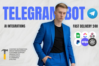 develop a professional telegram bot