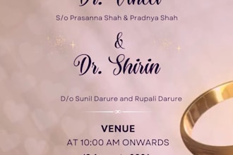 create elegant and personalized wedding invites for your big day