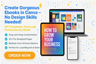 design done for you DIY ebook canva templates for coaches and creators
