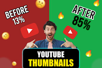 design saas youtube thumbnails