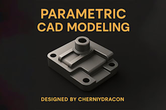 create precise parametric cad models for manufacturing and product design