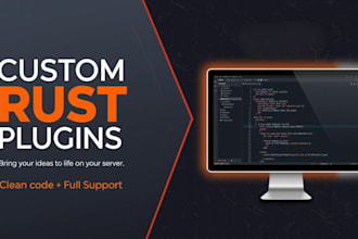 create custom rust oxide plugin optimized for your server