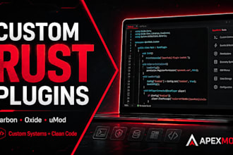 develop custom rust plugins for carbon oxide and umod