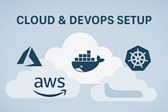 set up and manage cloud infrastructure with azure, AWS, and cicd pipelines