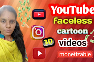 create viral faceless ai youtube videos