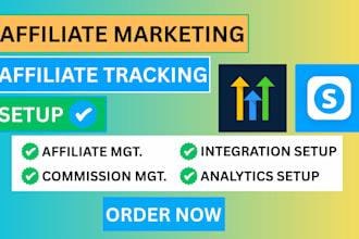 setup gohighlevel affiliate marketing tracking system for saas business portal