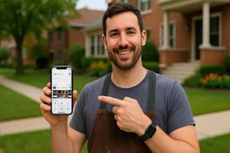 develop handyman app, cleaning app, smart home installation app, ev charger app