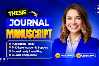 turn your thesis into a journal article