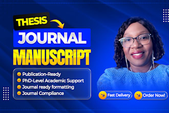 turn your thesis into a journal article