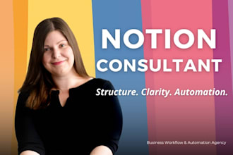 be your notion consultant