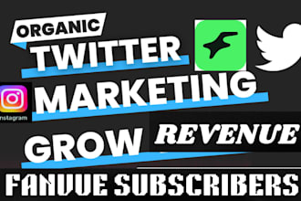 grow no bot follower twitter promotion 30day fanvue chatter, instagram promotion