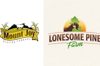 design a professional agricultural farm logo that grows your brand