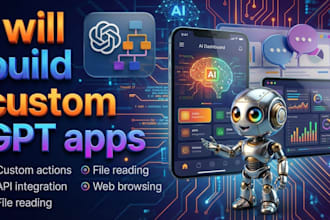 build custom gpt apps, ai agents and automation tools