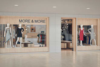 redesign 3d retail store to boost sales, bar,restaurant,salon,shop front,laundry