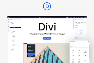 design or fix your wordpress website as a professional divi 5 expert