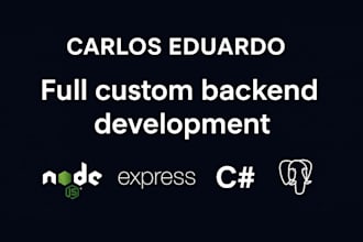 full custom backend development