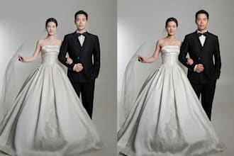 do professional portrait retouching business photo besutify