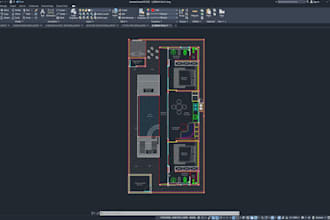 create accurate architectural 2d autocad floor plans dwg from your sketches