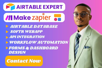 airtable database dashboard automations interface airtable softr integration