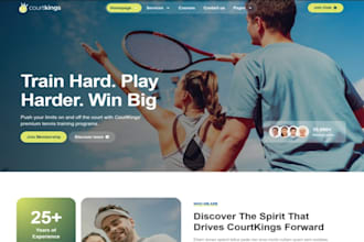 design squarespace tennis club website tennis coaching tennis academy website