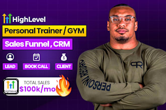 setup gohighlevel crm for gyms personal trainers and online fitness coaches