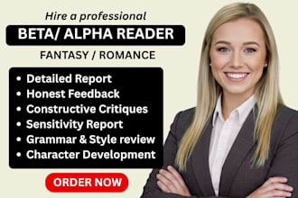 beta read your steamy romance novel, spicy, dark romance expert