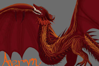 create dragon drawings digitally