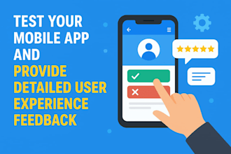 rate up your mobile app and provide detailed user experience feedback