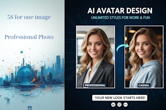 craft premium ai headshots for career profiles, resumes and social media