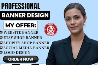 design etsy digital products, shopify banner, shopify slider, website banner