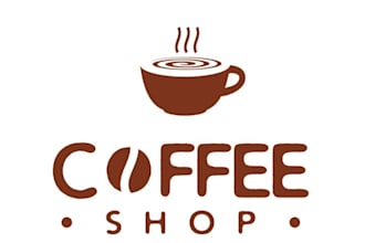 design restaurant, food, bar and coffee shop logo