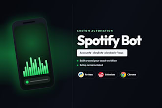 build a custom spotify playlist automation bot