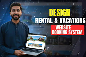 create a vacation rental website, short term rental site, and direct booking web