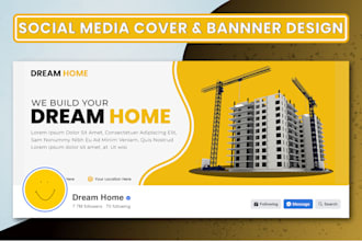 do social media cover and web banner design