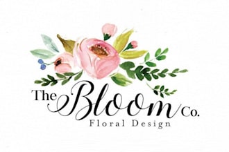 unique design flowers minimalist line art hand drown shop