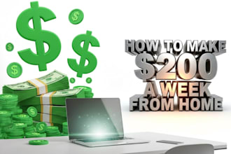 coach you proven online earning skills to make 200 dollar weekly
