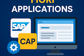 develop sap btp cap and fiori enterprise applications