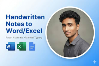 convert handwritten or scanned pages into editable text