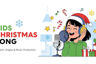 produce kids christmas song, merry christmas jingle kids song