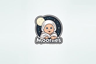 design preschool,mother care,childcare ,daycare , baby care logo
