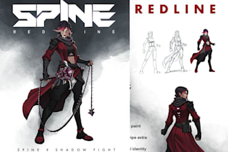 draw concept art for stories