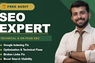 improve technical and on page SEO and google search console indexing