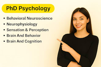 do behavioral neuroscience neurophysiology sensation perception brain cognition