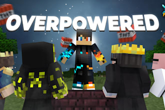 make minecraft thumbnails for your videos