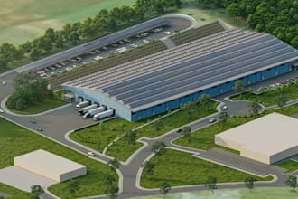 reconstruct 3d industrial building,warehouse interior layout,beam model,cgi park