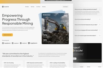 design company oil and gas industrial website, resources, petroleum website