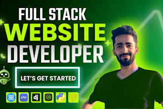 develop a scalable full stack website with modern tech stack