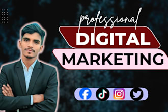 be a professional digital marketing and growth expert
