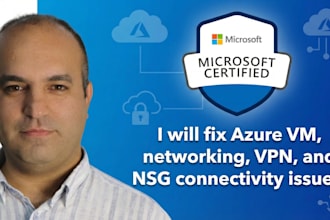 fix azure vm, networking, VPN, and nsg connectivity issues