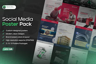 design brand focused social media creatives kit that stand out